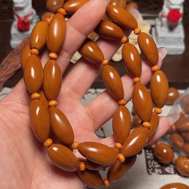 橄榄核手串/手链柳叶脖挂……