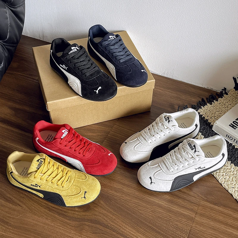 爆款德训阿甘鞋女2025夏季新款百搭平底运动鞋时尚轻便软底板鞋女