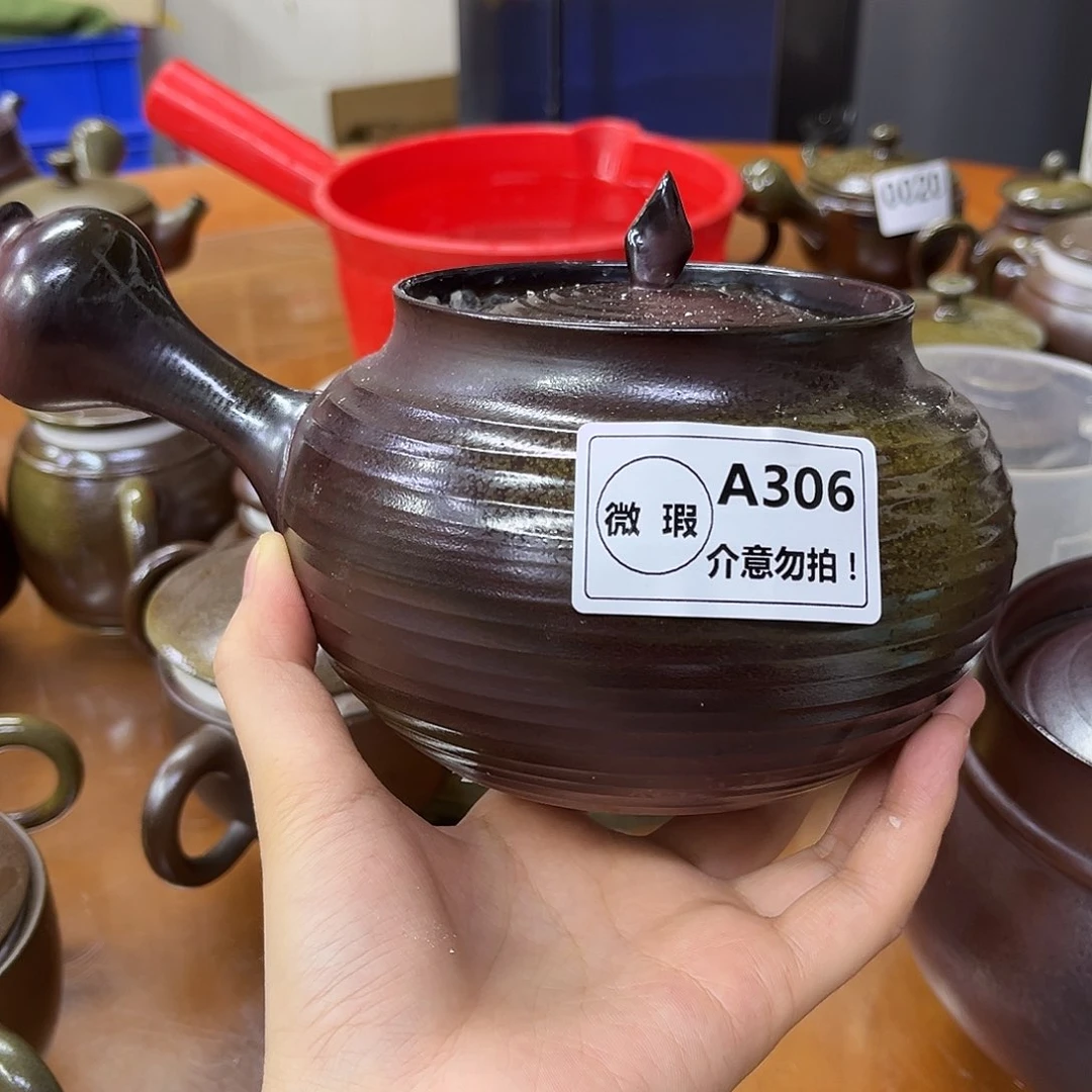 壶306柴烧开窑大吉  微瑕烧水壶