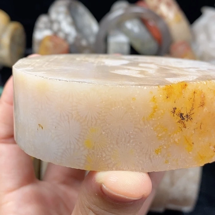 硅化玉未镶嵌手镯（圆镯）