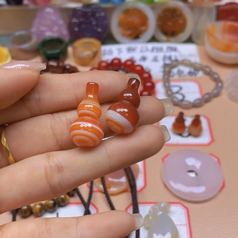 【闪购商品】玛瑙/玉髓颈饰未镶嵌C**