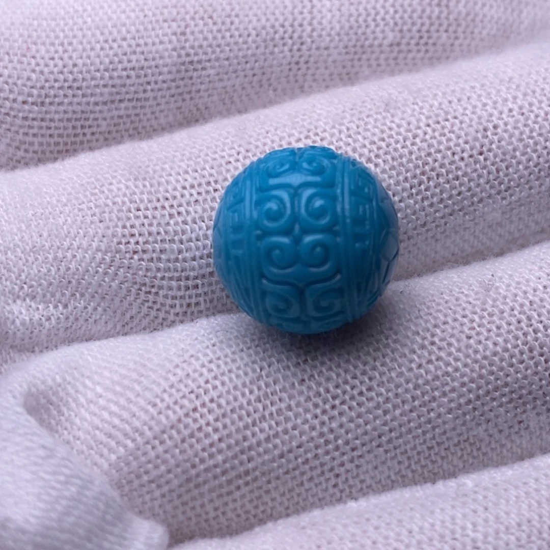 绿松石未镶嵌绿松石回纹13.5