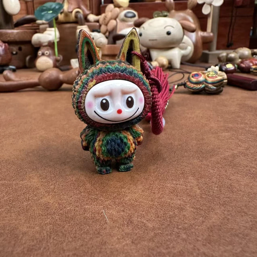 巧木木｜木质彩虹布布创意钥匙扣礼物女生可爱包包挂件吊坠