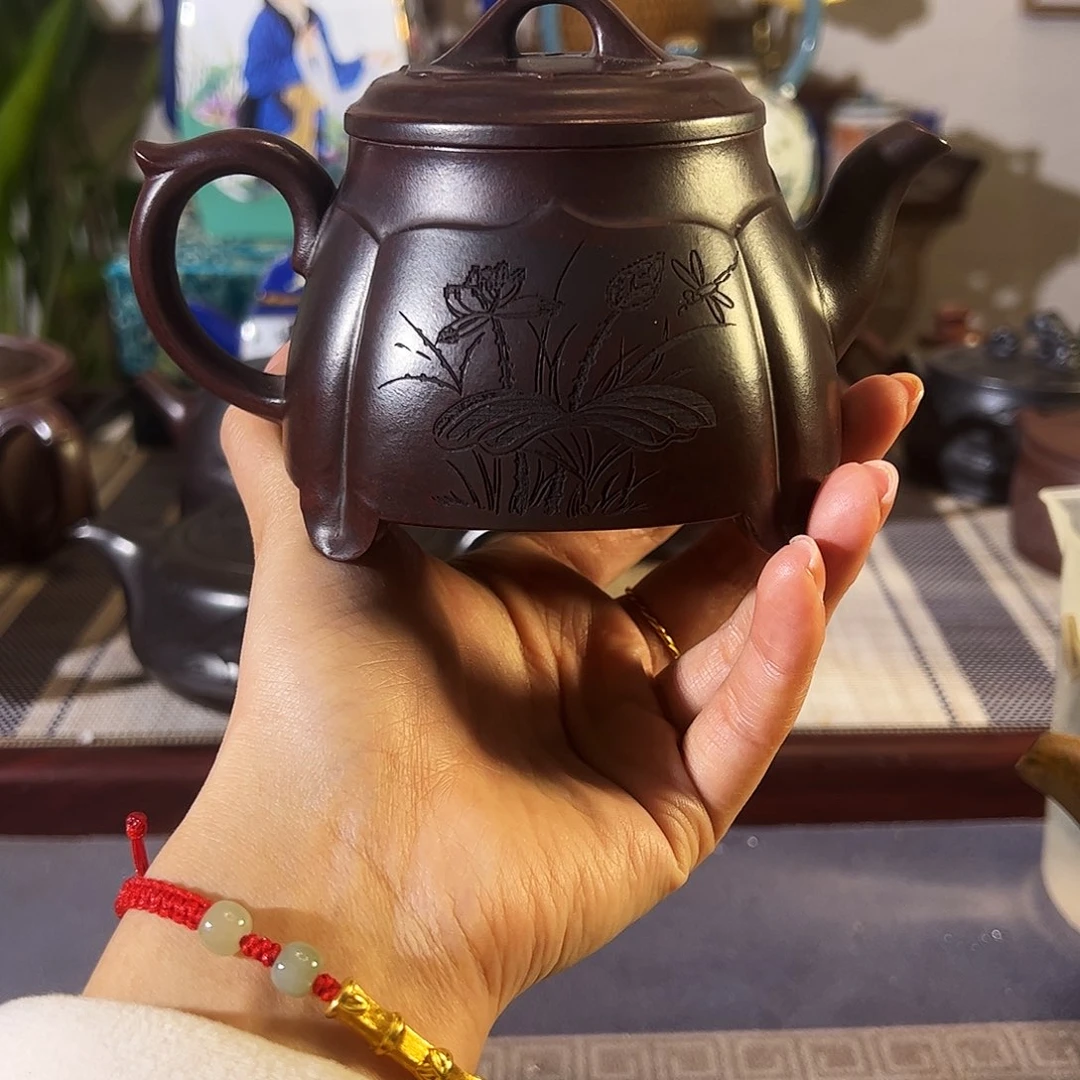 紫砂紫沙壶哈哈哈哈家