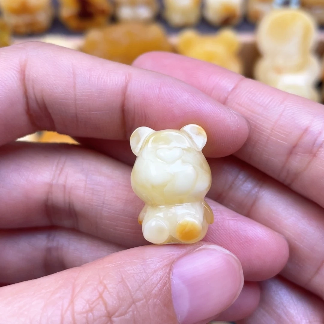 未镶嵌琥珀裸石蜜蜡