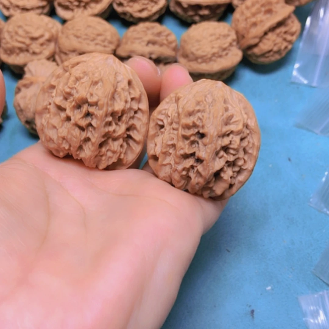 【闪购商品】把件核桃38野牛有修