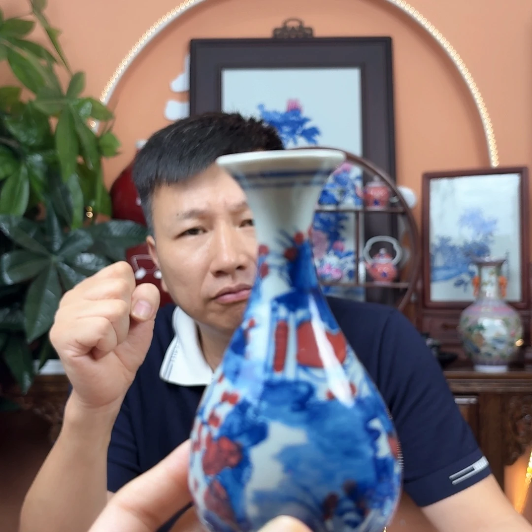 景德镇陶瓷手工花瓶