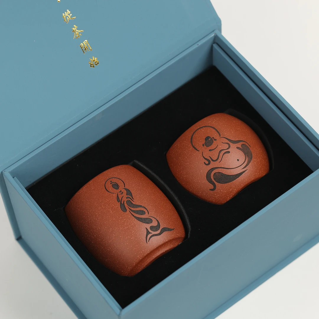 本真 | 佛造像紫砂茶杯茶具（套杯）