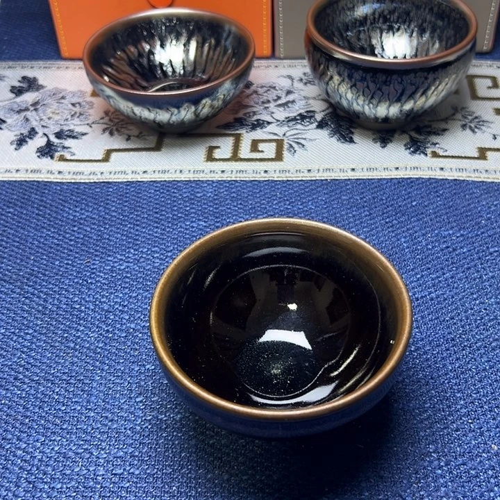 建阳建盏喝茶主人杯