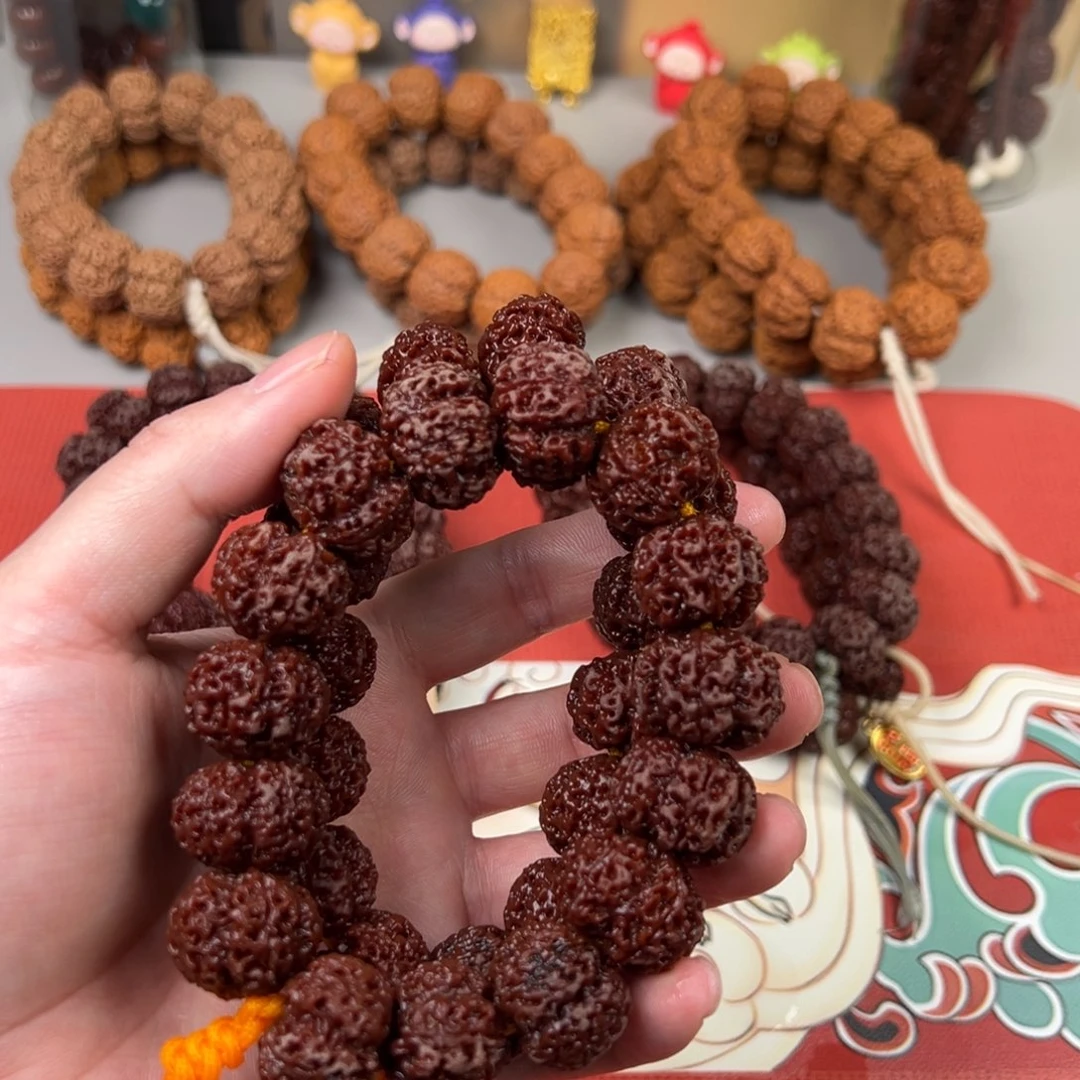 金刚菩提手串21尺寸梁产区蜂窝梅花