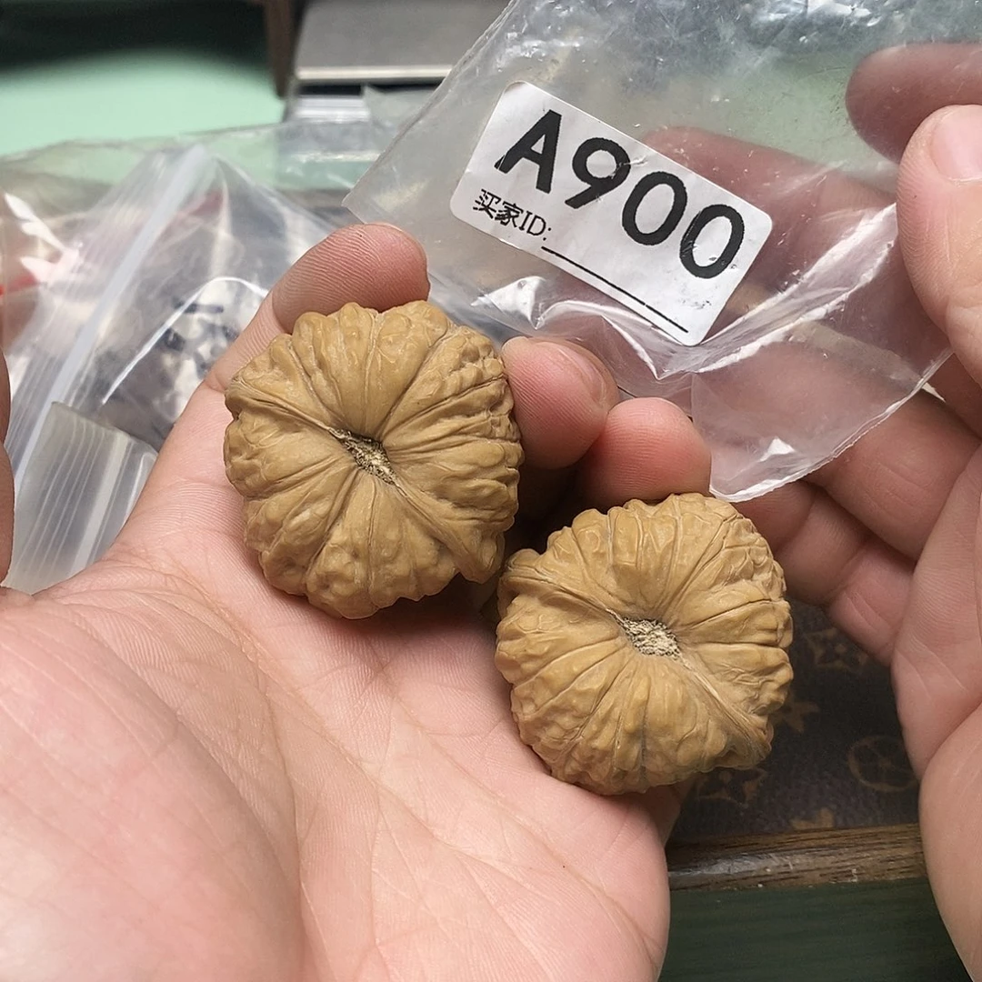 文玩核桃把件南瓜41尺 龟背