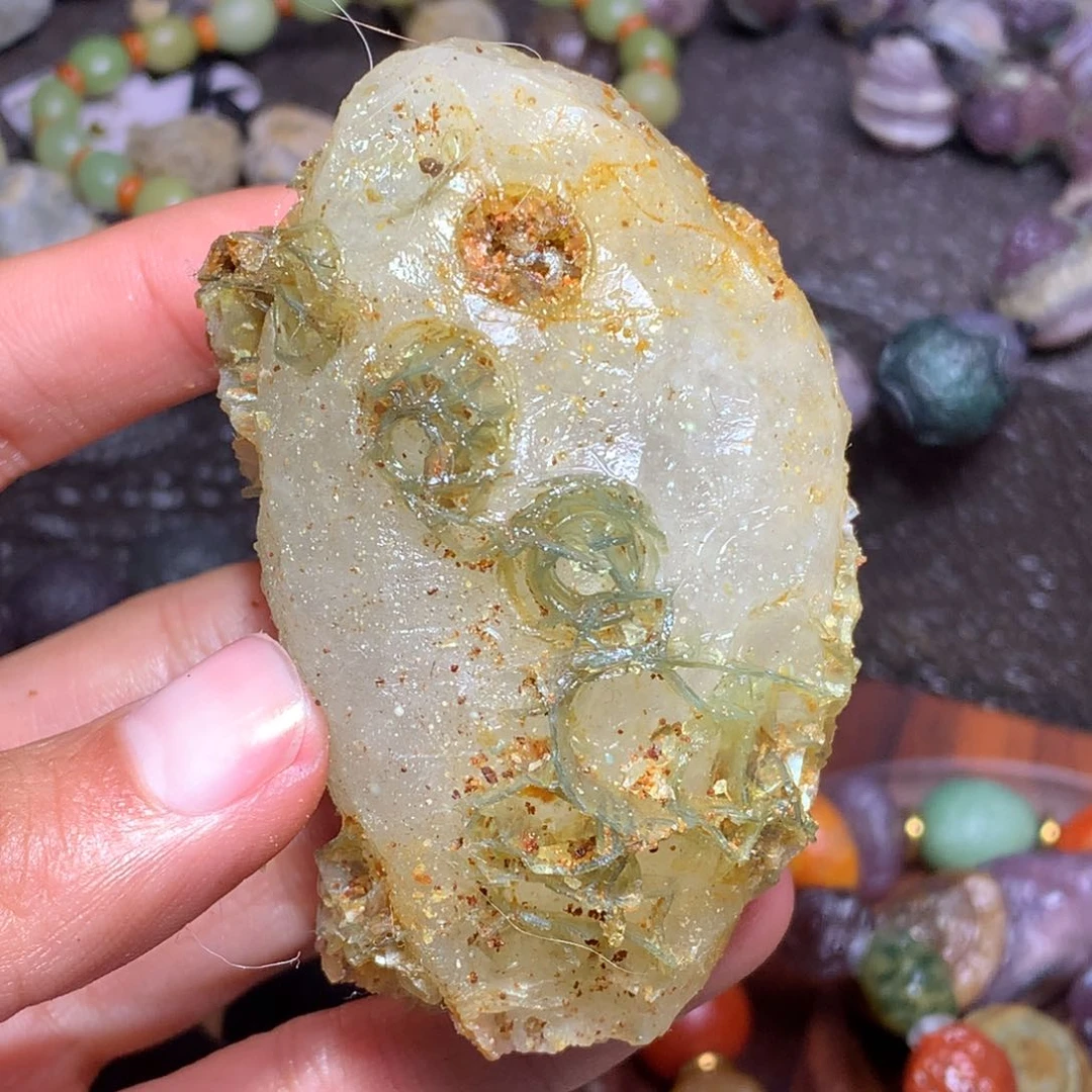 未镶嵌玛瑙/玉髓珠宝半成品