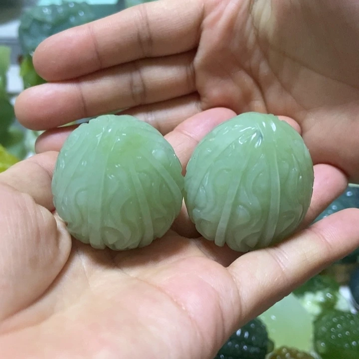 【闪购商品】未镶嵌蛇纹石玉把件