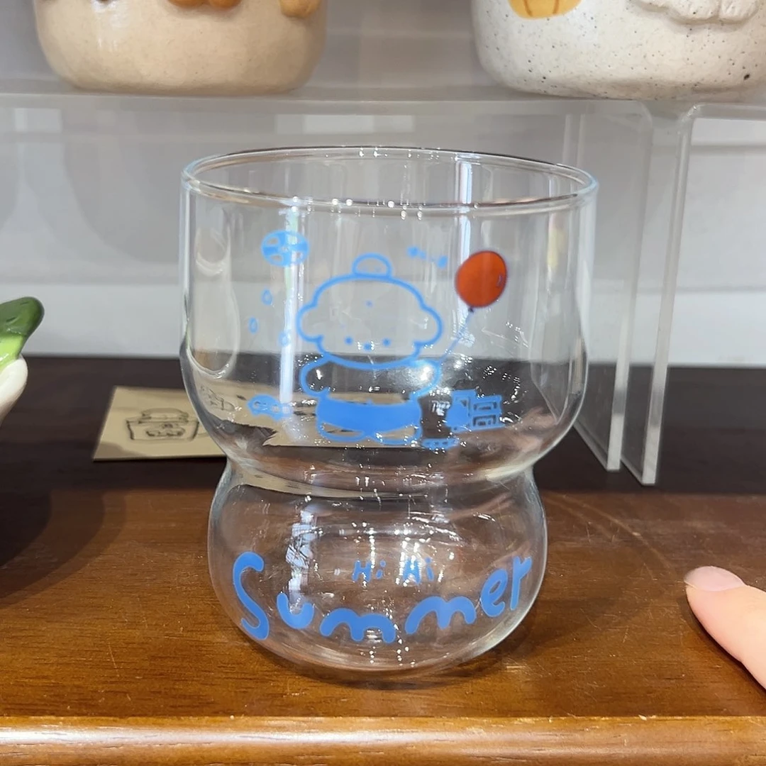 陶瓷艺术玻璃杯手作