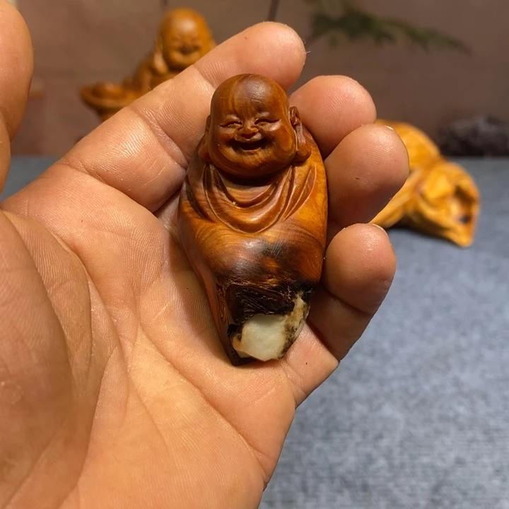柏木（崖柏）木雕工艺品摆件家居手把件