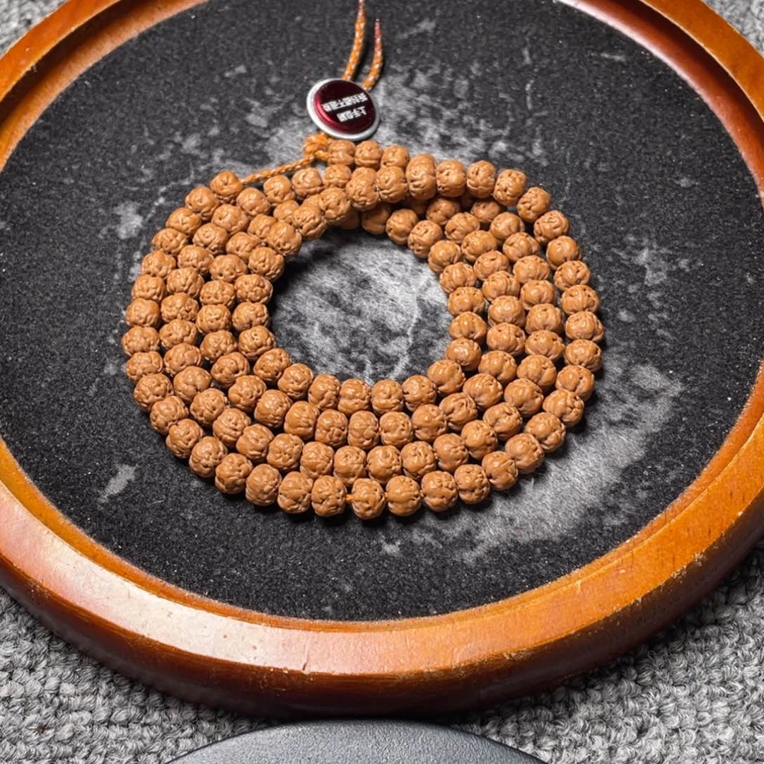 金刚菩提手串清***郎定制级精品佛手尺寸6.8