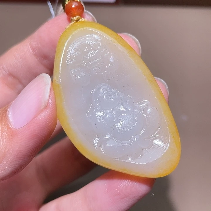 和田玉颈饰未镶嵌Y