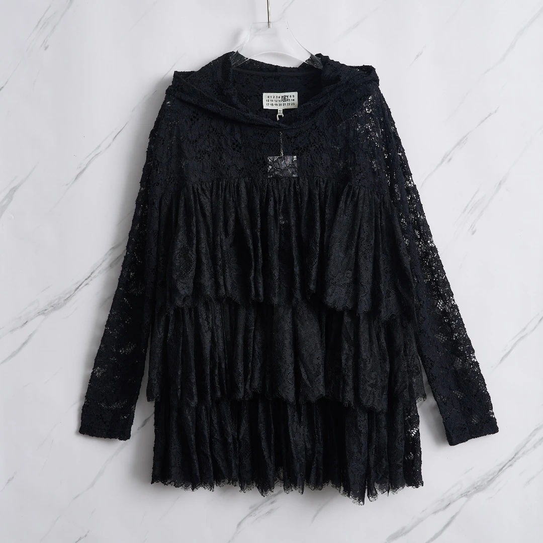 全新未使用/Maison Margiela MM6蕾丝上衣MMGU00222