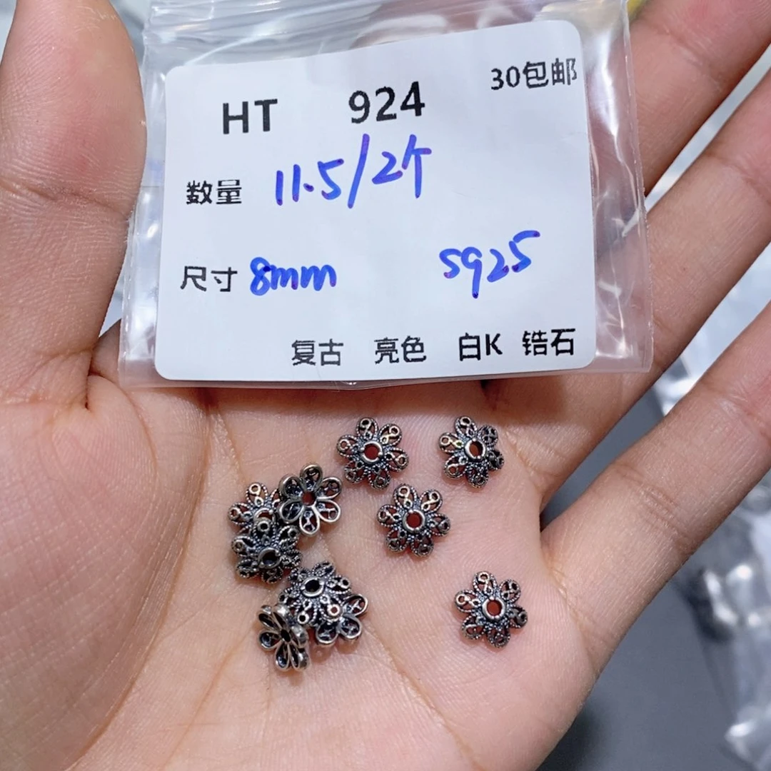 银S925镶嵌颈饰水晶HT924