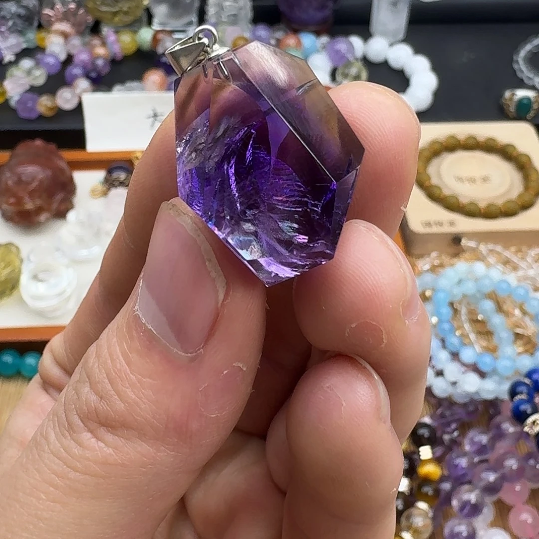 水晶手链银S925镶嵌