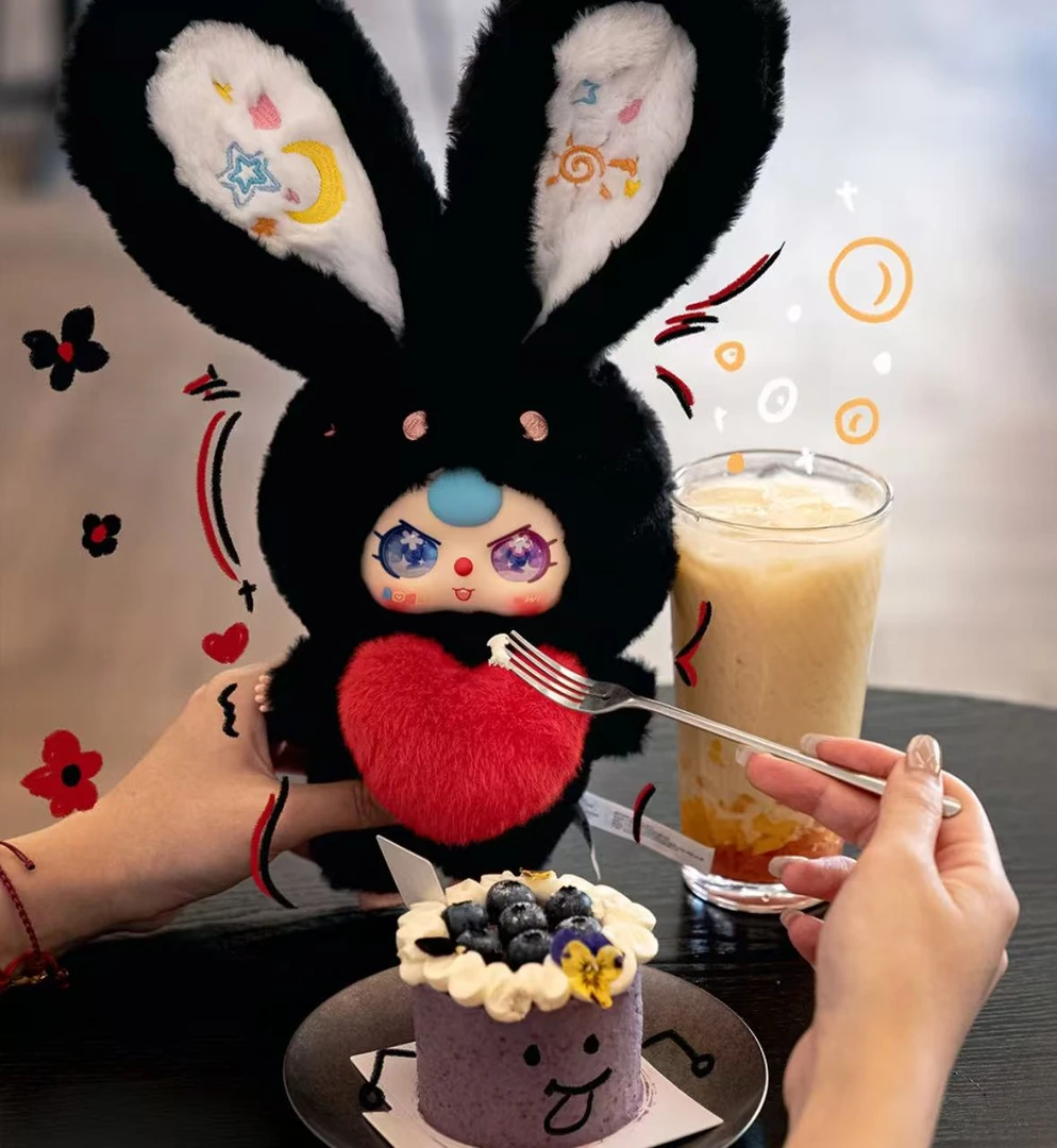 【正品】莉莉兔小镇三代毛绒盲盒系列背景娃