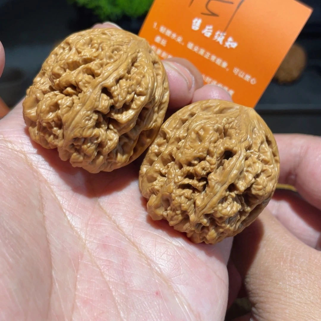 把件文玩核桃40粗筋有修151