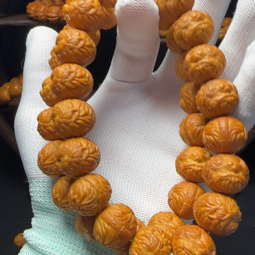 喝***大猴头核桃吊坠猴头