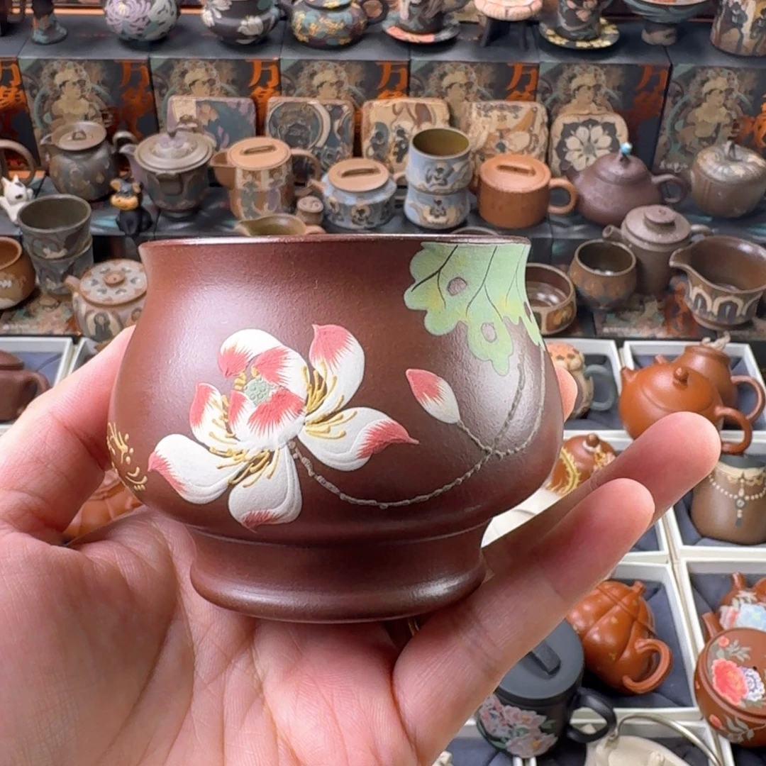 茶壶紫砂150ml原矿精工半手