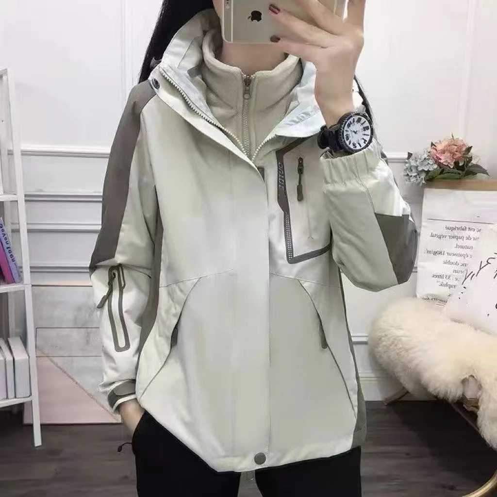 【2680】倩#时尚百搭工装保暖外套