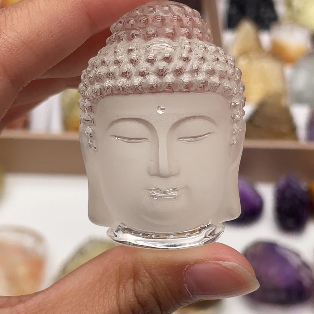 颈饰未镶嵌水晶定制吊坠佛头