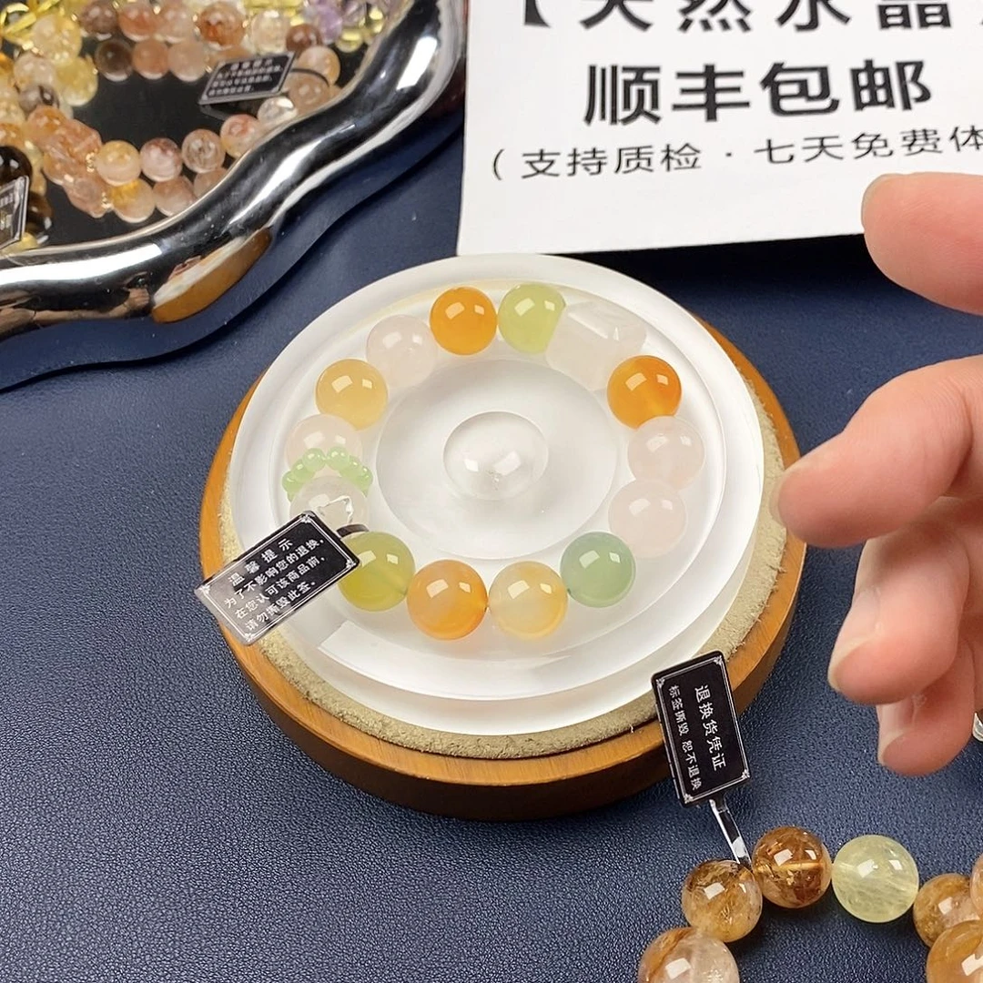 银S925镶嵌手链水晶