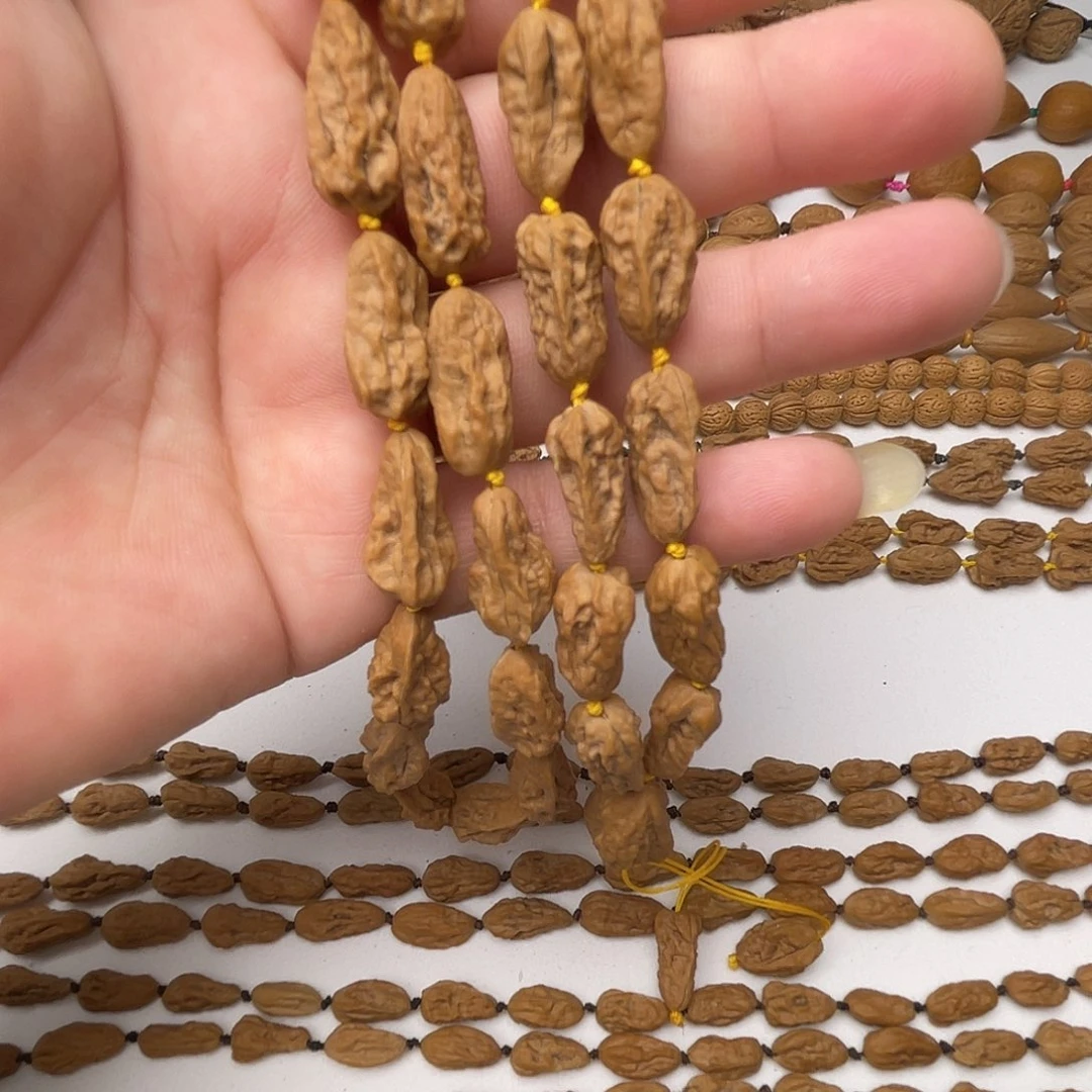 饿***乐文玩核桃手串异形