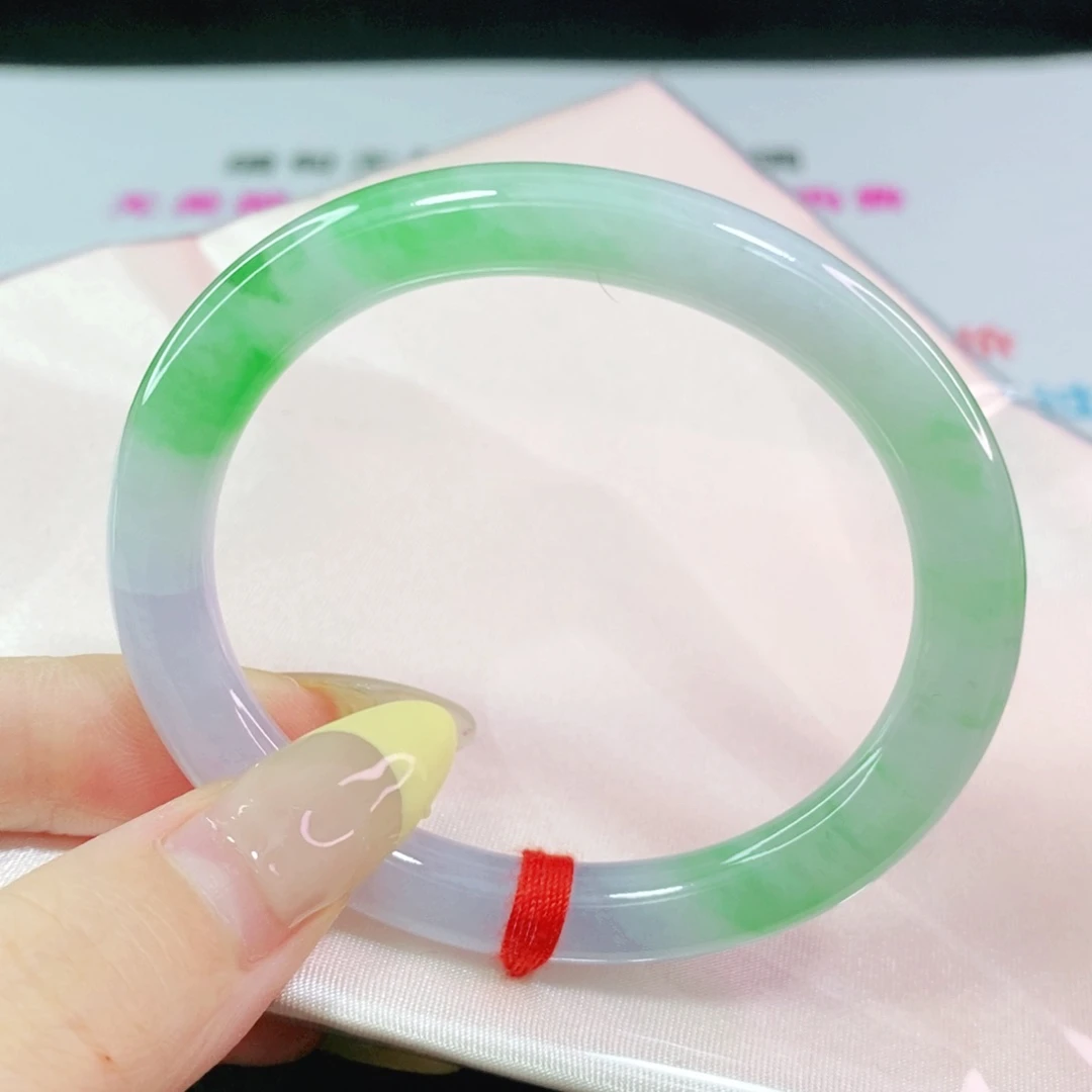 翡翠手镯未镶嵌52 贵妃