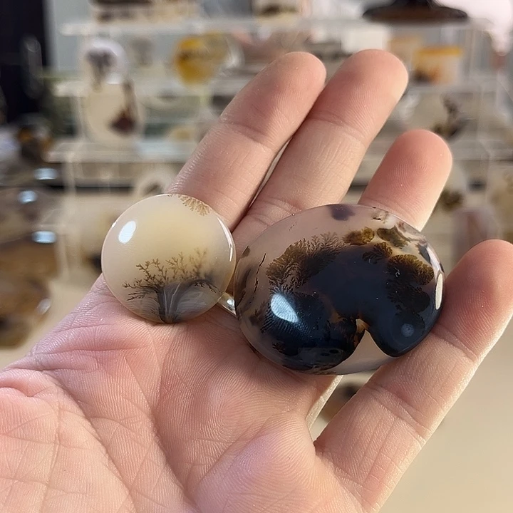 玛瑙/玉髓吊坠(不含链)未镶嵌叶*曦