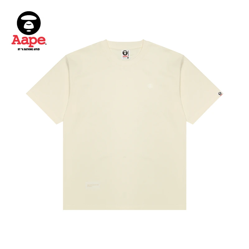 Aape旗舰店男装25春夏小标徽章简约休闲凉感短袖T恤1606XXO