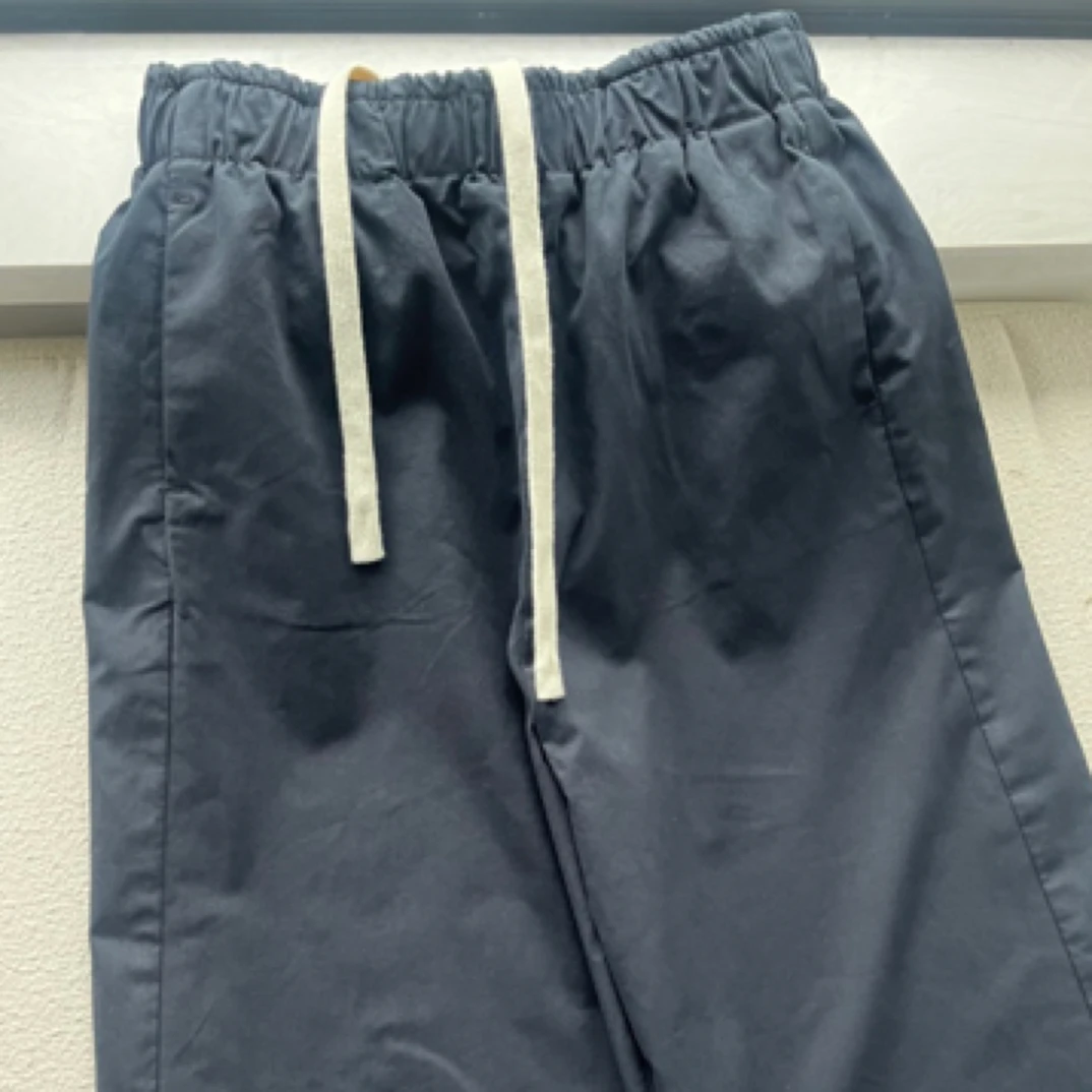 98%棉抽绳时尚夏季松紧腰休闲裤