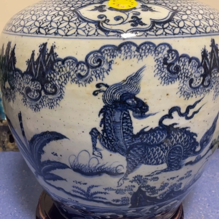 钢***工陶当代青花瓷器精品