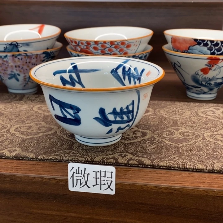 釉下老陶泥手工绘制