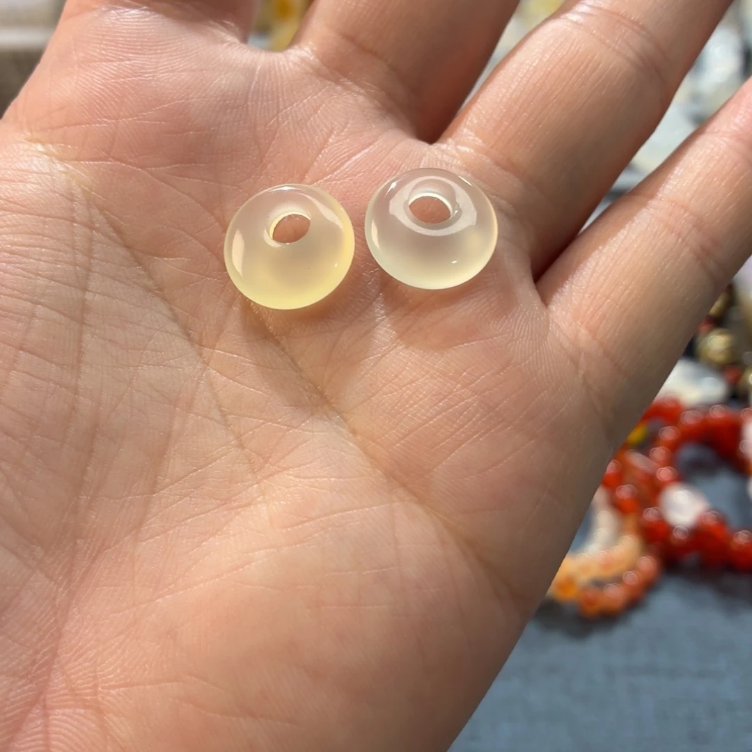 玛瑙/玉髓未镶嵌吊坠(不含链)