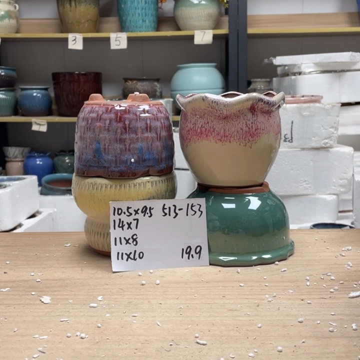 紫砂花盆多肉花盆微瑕153