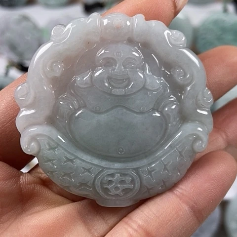 翡翠颈饰未镶嵌佛福利