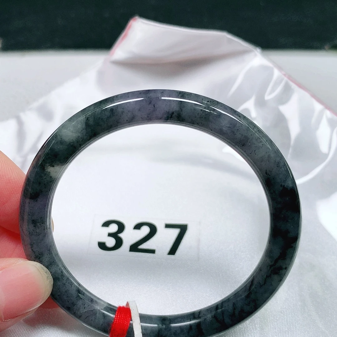 翡翠未镶嵌手镯（圆镯）60号翡翠手镯