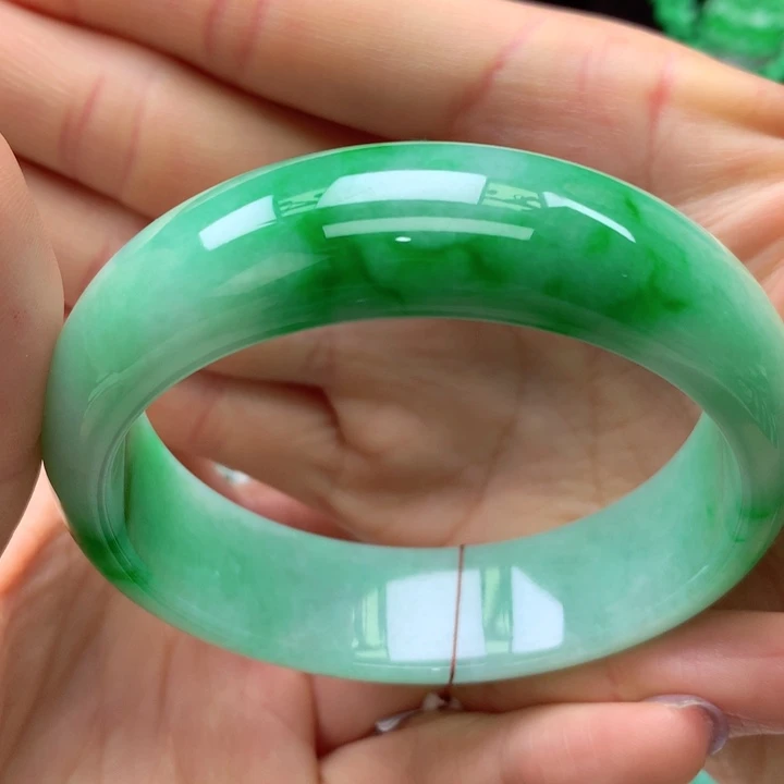 【闪购商品】翡翠手镯未镶嵌天然翡翠手镯