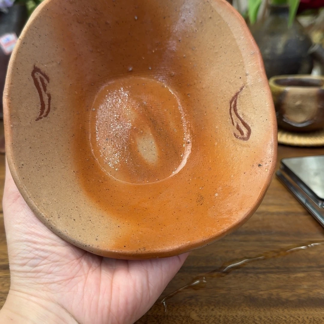 买***买末石都备前烧云纹碗福利一口价