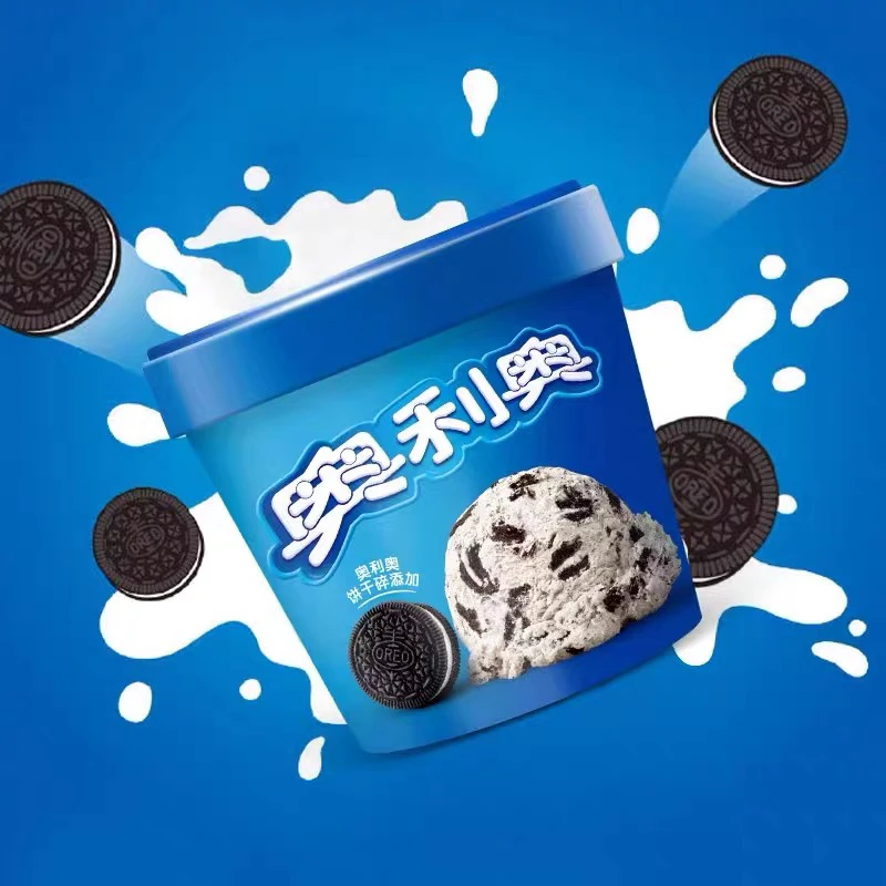 奥利奥香草味冰淇淋杯装70克雪糕同城配