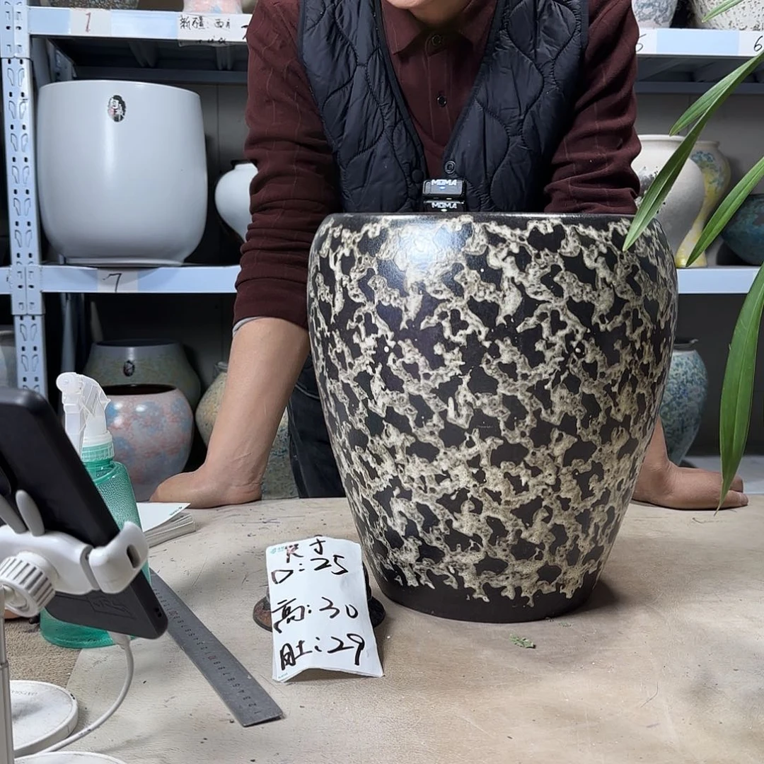 25@30 紫砂花盆尺寸