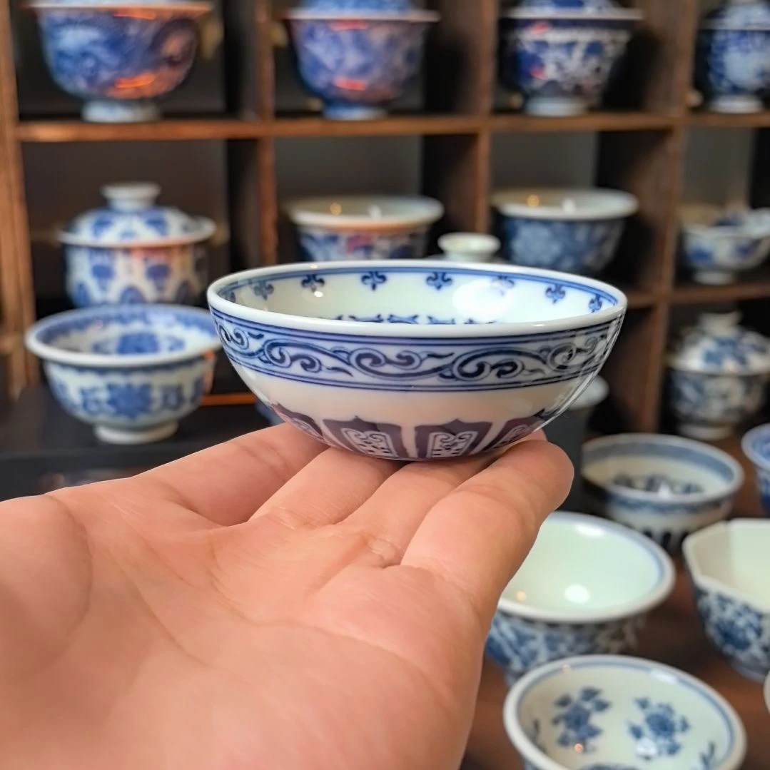 青花宝相普洱杯60cc