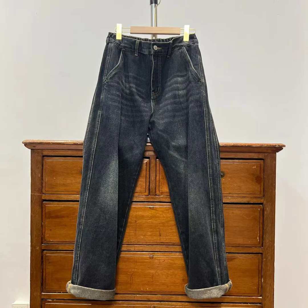 阔腿重磅牛仔裤 DY89 DM24F732