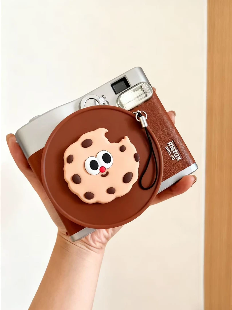 拍立得mini90透明壳防水透明便携拍立得铝合金镜头盖保护镜头防摔