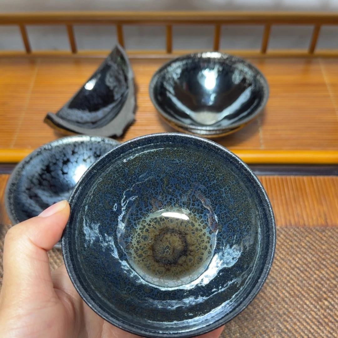 茶盏建盏手工制作主人杯茶杯的